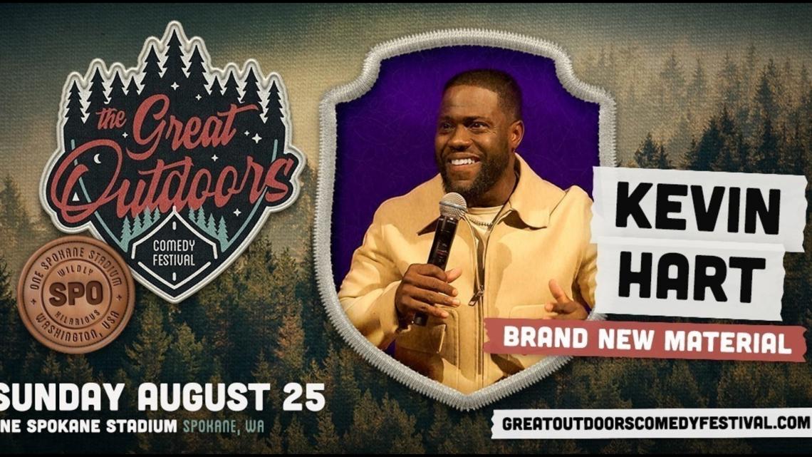 Kevin Hart to headline The Great Outdoors Comedy Festival