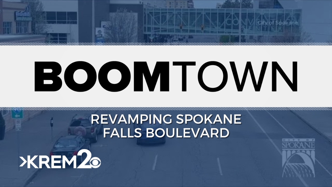 Boomtown: Revamping Spokane Falls Boulevard | krem.com