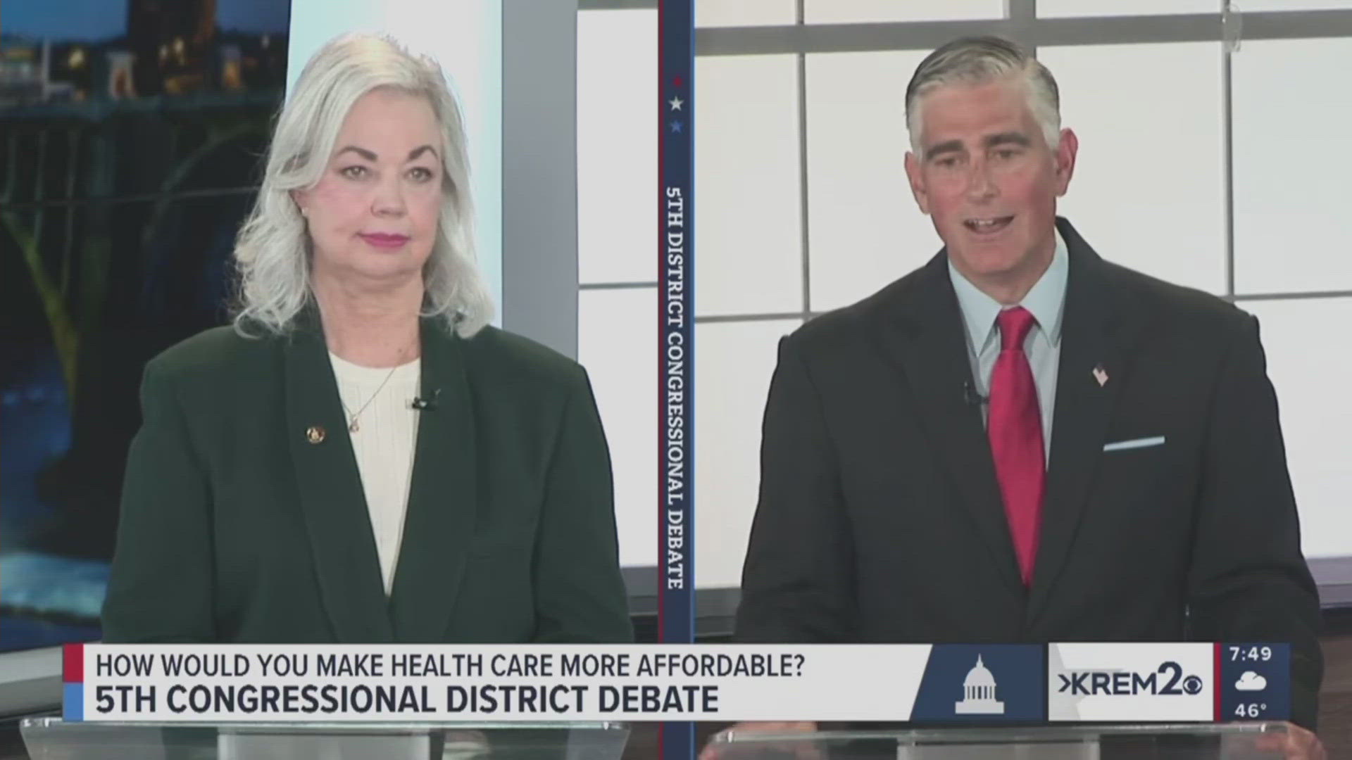 You can watch the full debate on KREM 2+