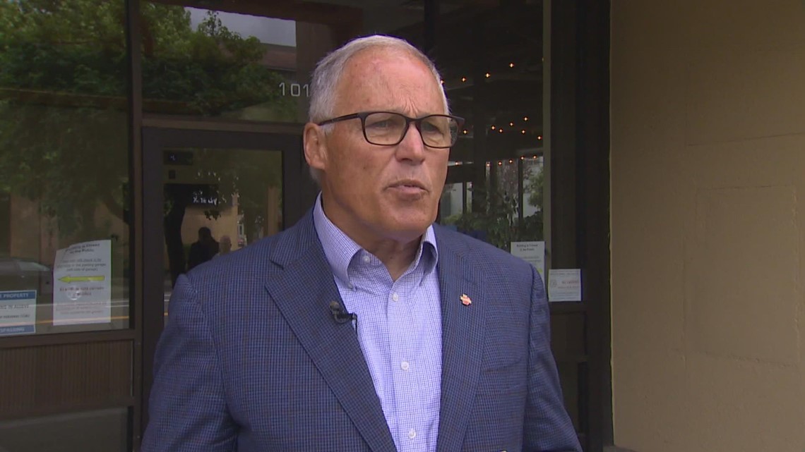 Gov. Inslee says mask mandate will most likely not return despite rising COVID cases