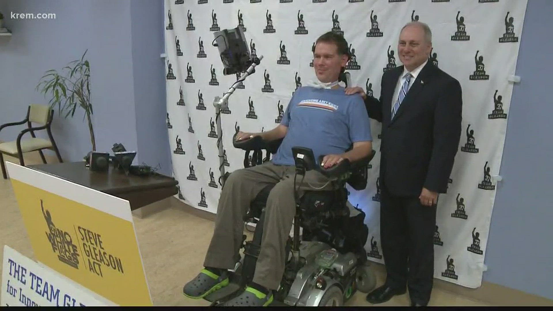 Now that the funding bill has passed -- the Steve Gleason Enduring Voices Act is official. KREM 2's Whitney Ward has details.