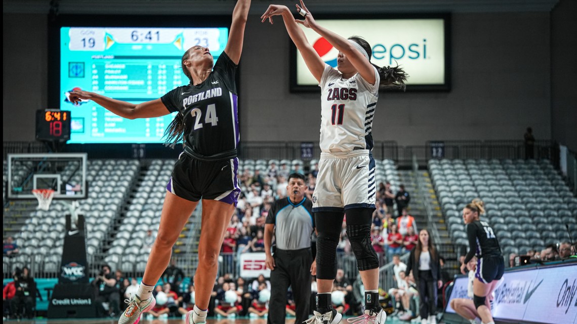 Portland Pilots upset Gonzaga women in WCC Championship game | krem.com