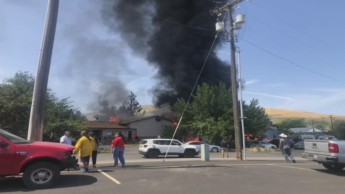 Retired fire captain recalls experience battling fire in Lapwai that
