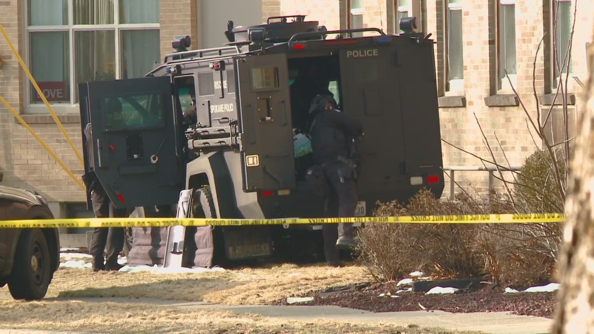 Streets near West Broadway Avenue and North Summit Boulevard reopened Tuesday morning after the standoff.