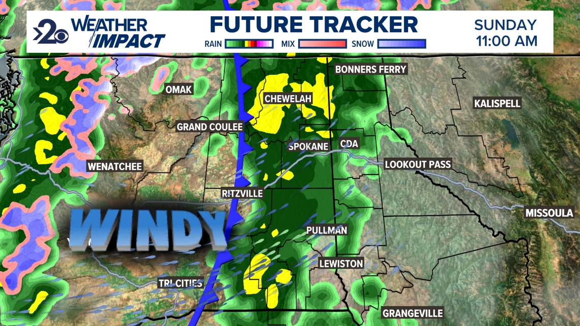 October Cold Front The Next October Cold Front is Windy & Rainy This Sunday | krem.com