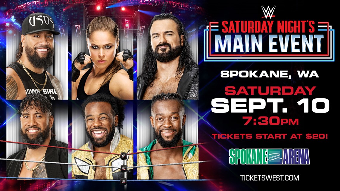 WWE Saturday Night's Main Event coming to Spokane