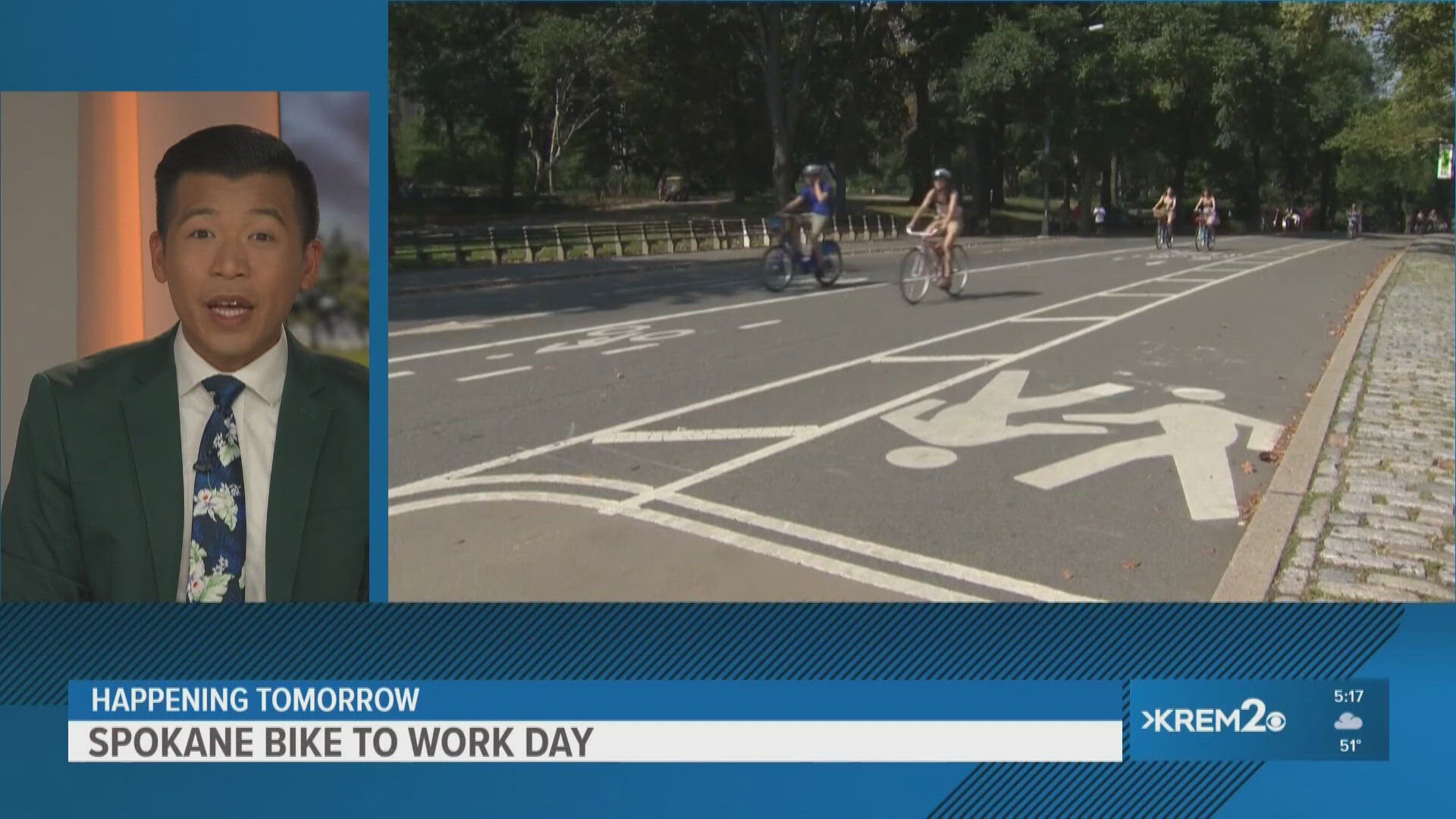 The public is invited to join Mayor Brown and others participating in a bike ride through Spokane.