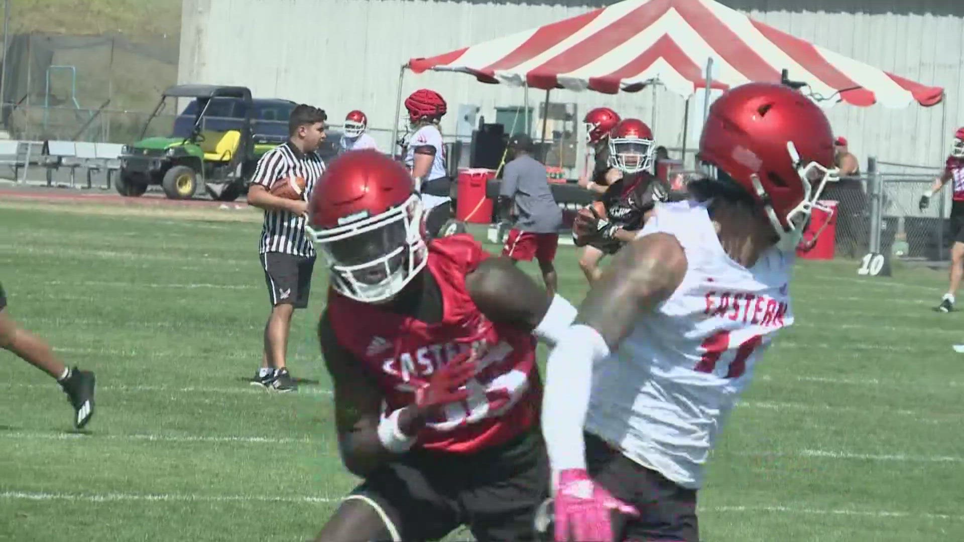 EWU Eagles gearing up for first home game 