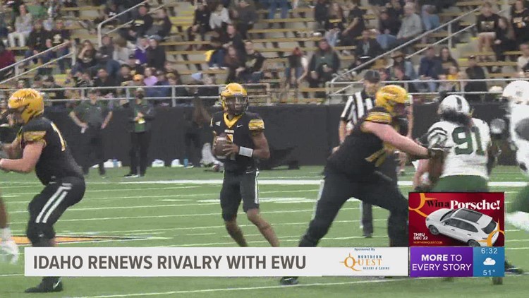 Vandals look to renew rivalry with EWU following tough loss to Sacramento State