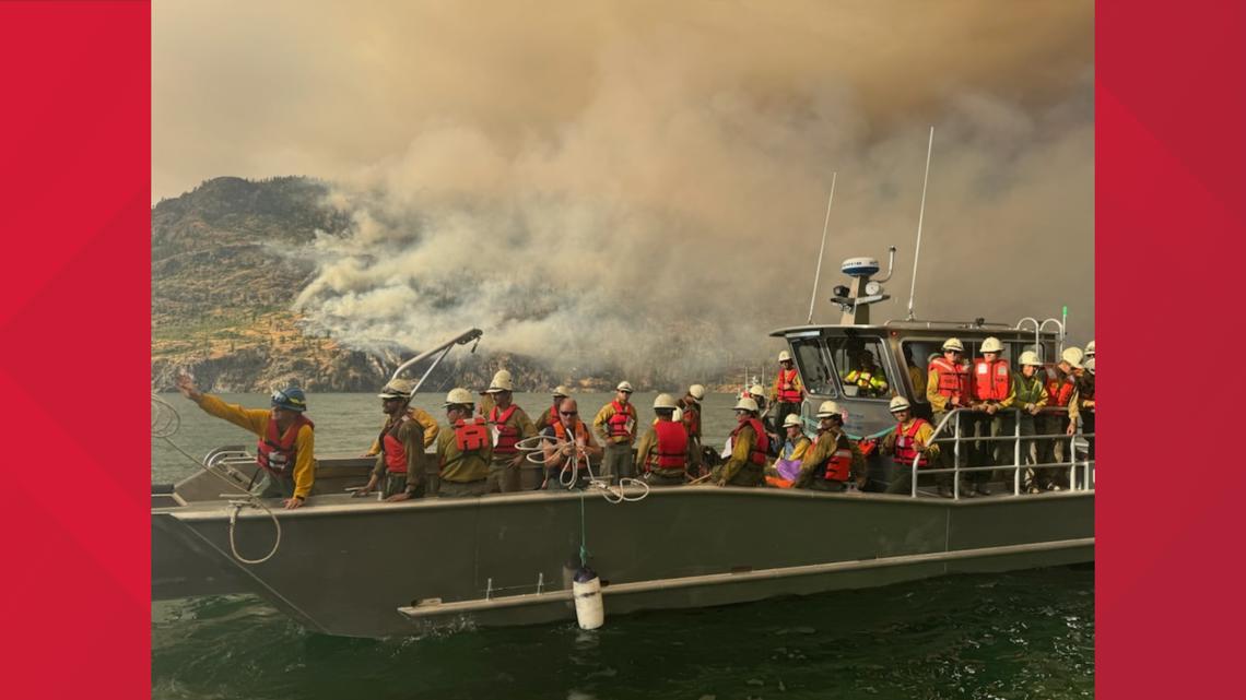 Progress made on Pioneer Fire near Lake Chelan | krem.com