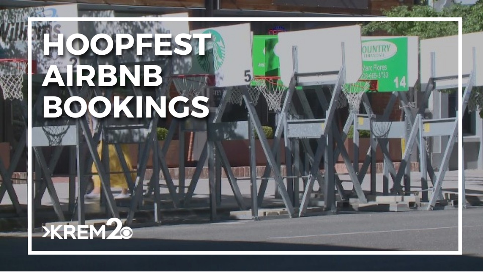 KREM 2's Cody Proctor breaks down how Hoopfest participants can find a place to stay during this year's tournament.