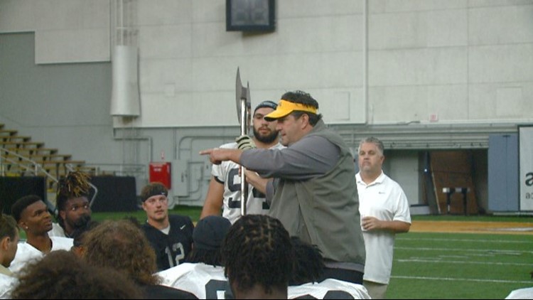 Eck brings high powered offense and axe to Vandals fall camp