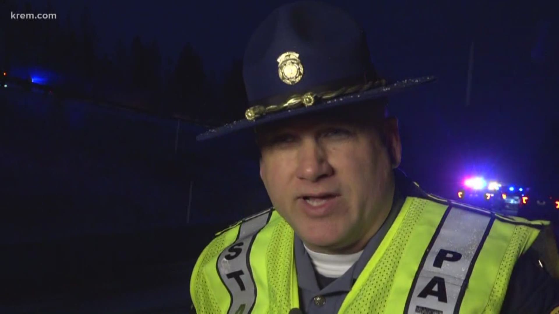 WSP Trooper describes what led to I-90 crashes near Medical Lake | krem.com