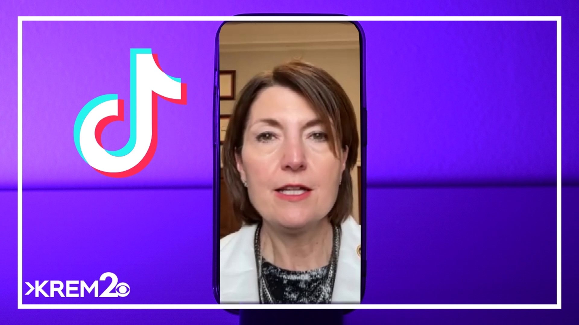 Rep. McMorris Rodgers was one of 352 lawmakers who voted in favor of a bill that would lead to a nationwide ban of TikTok if its China-based owner doesn't sell.