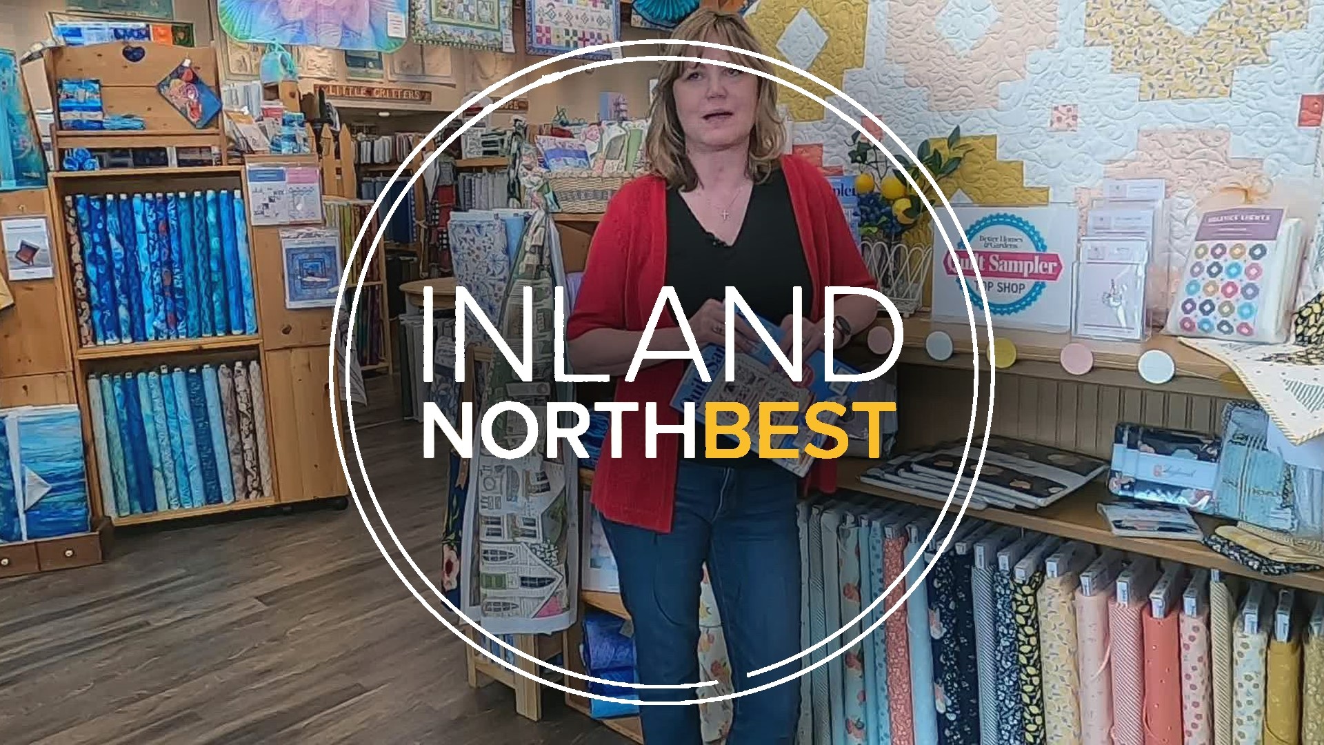 Earlier this year we told you about the Spokane Valley local shop featured in the Quilt Sampler magazine. Now, business is buzzing at The Quilting Bee.