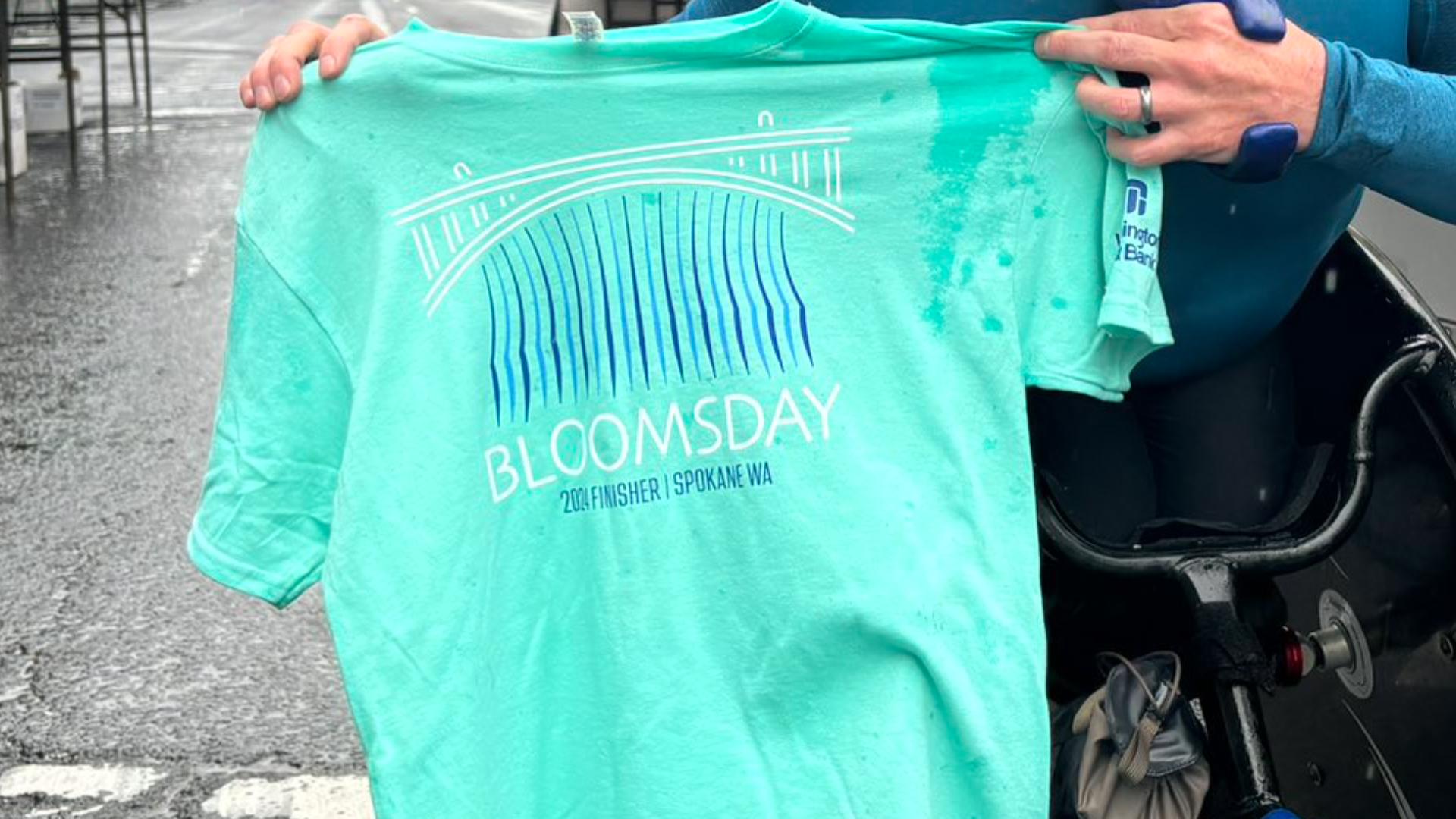 Here's the 2024 Bloomsday finisher T-shirt | krem.com