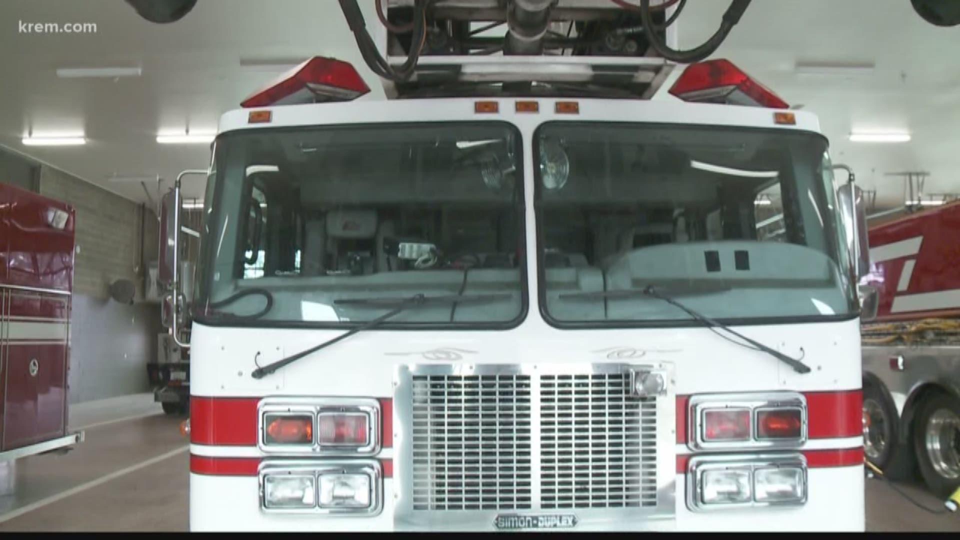 Spokane County Fire District 4 has added to their fleet. They've just purchased their first aerial ladder fire truck. It's a $50,000 investment that the crew says was too good a deal to pass up.