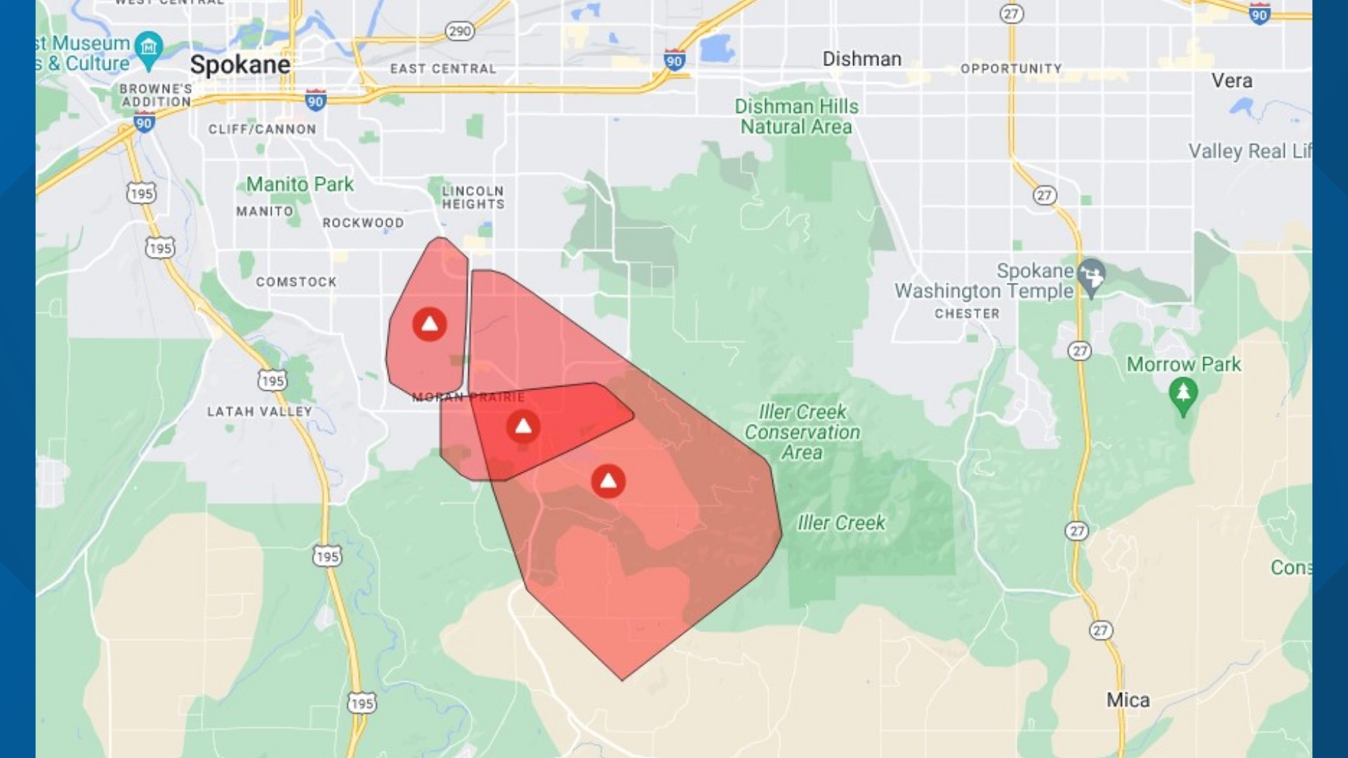 Power Restored After Outage Affects More Than 6,000 Avista Customers In ...