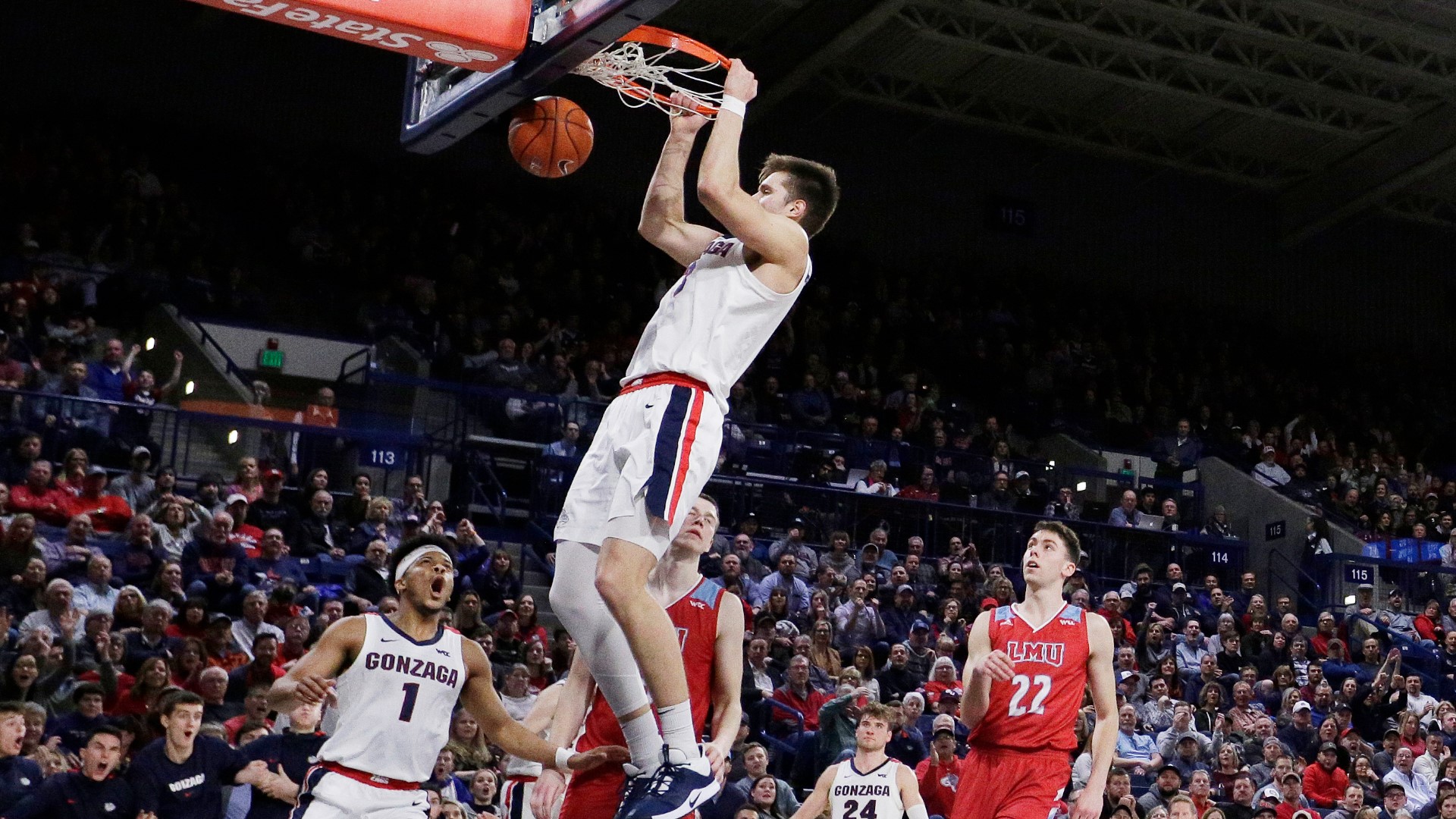 The Zags are now 24-1 on the season and 10-0 in conference play.