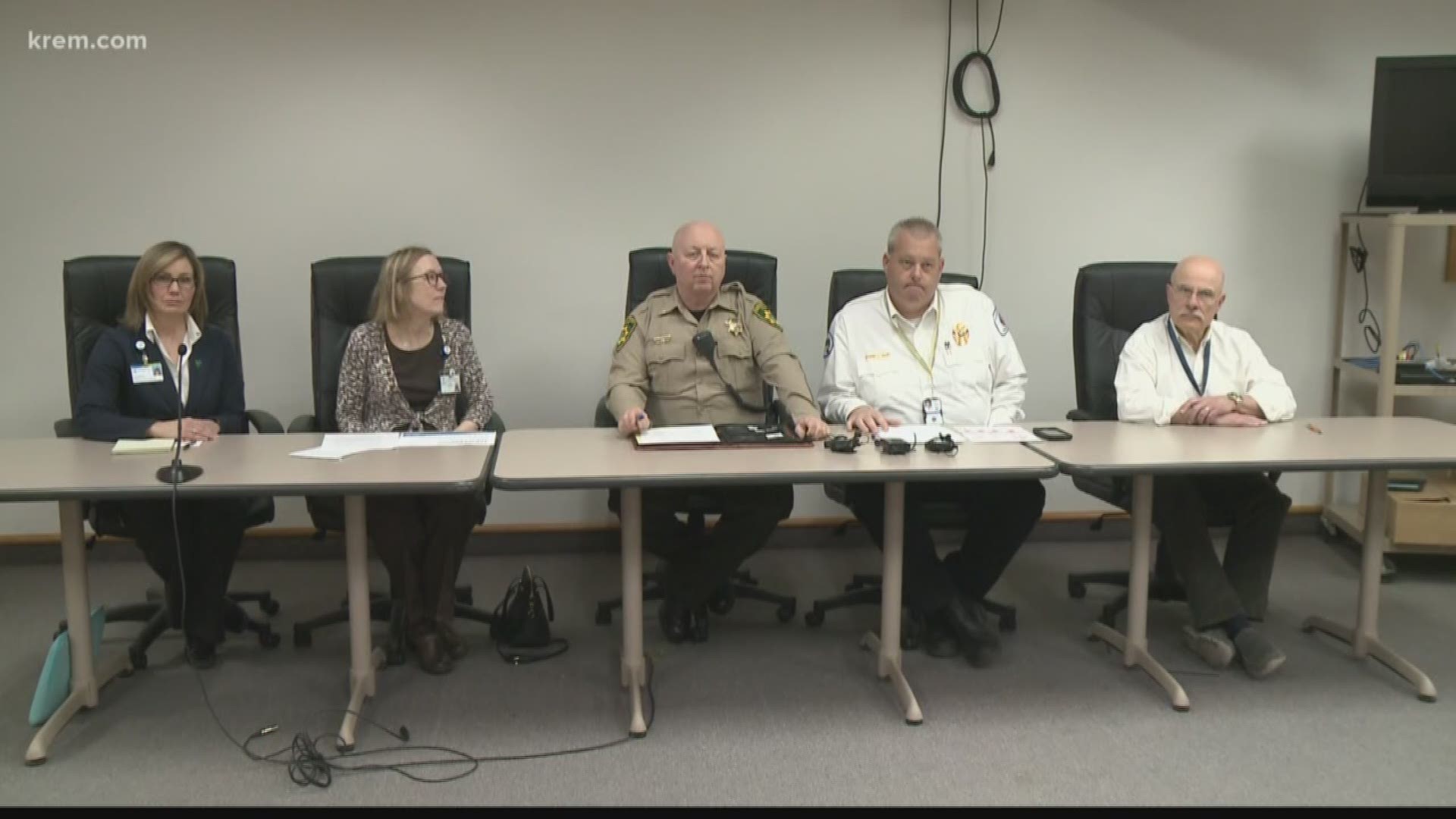 Sheriff Ben Wolfinger said during the press conference that there are no plans to close the state of Idaho’s borders or to shut I-90 at Stateline.