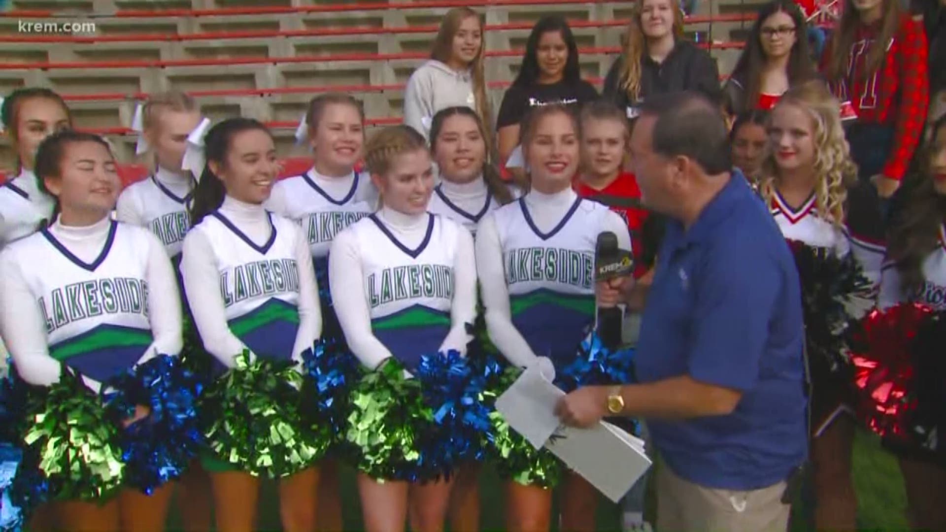 Each week, KREM 2 News selects two local football games. Students, parents and football fans are asked to vote for which football game Chief Meteorologist Tom Sherry visits on the following Friday!