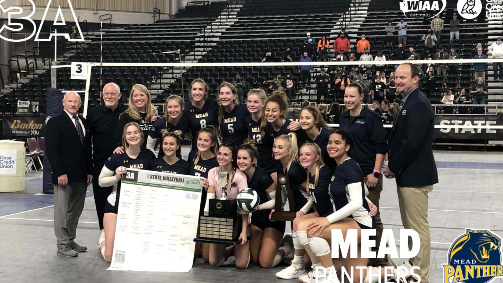 Mead High School wins 3A State Volleyball Championship