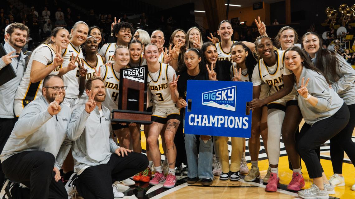 Idaho women's basketball wins Big Sky regular season title for first time since 2019