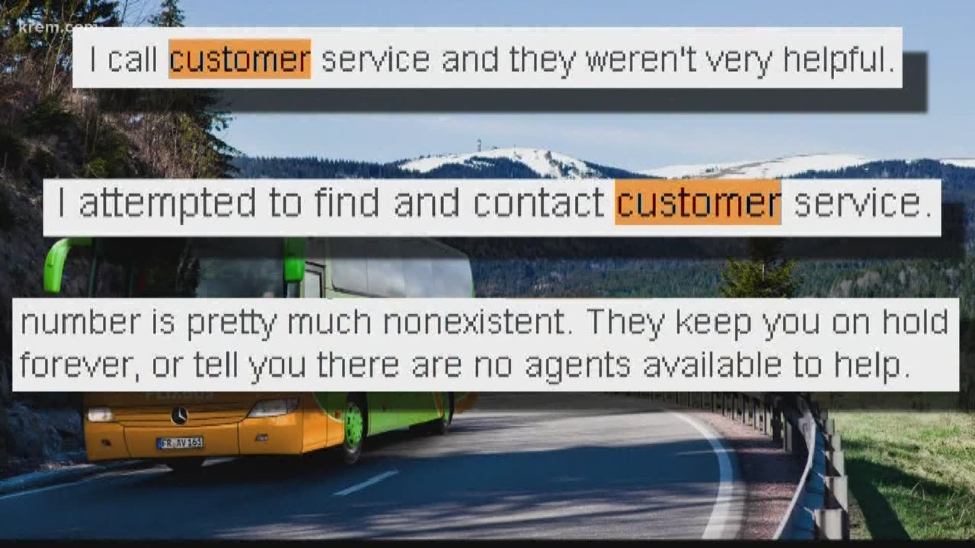 Flixbus is offering rides from Spokane to Seattle starting at just $10. But some customers are complaining about the company's customer service.