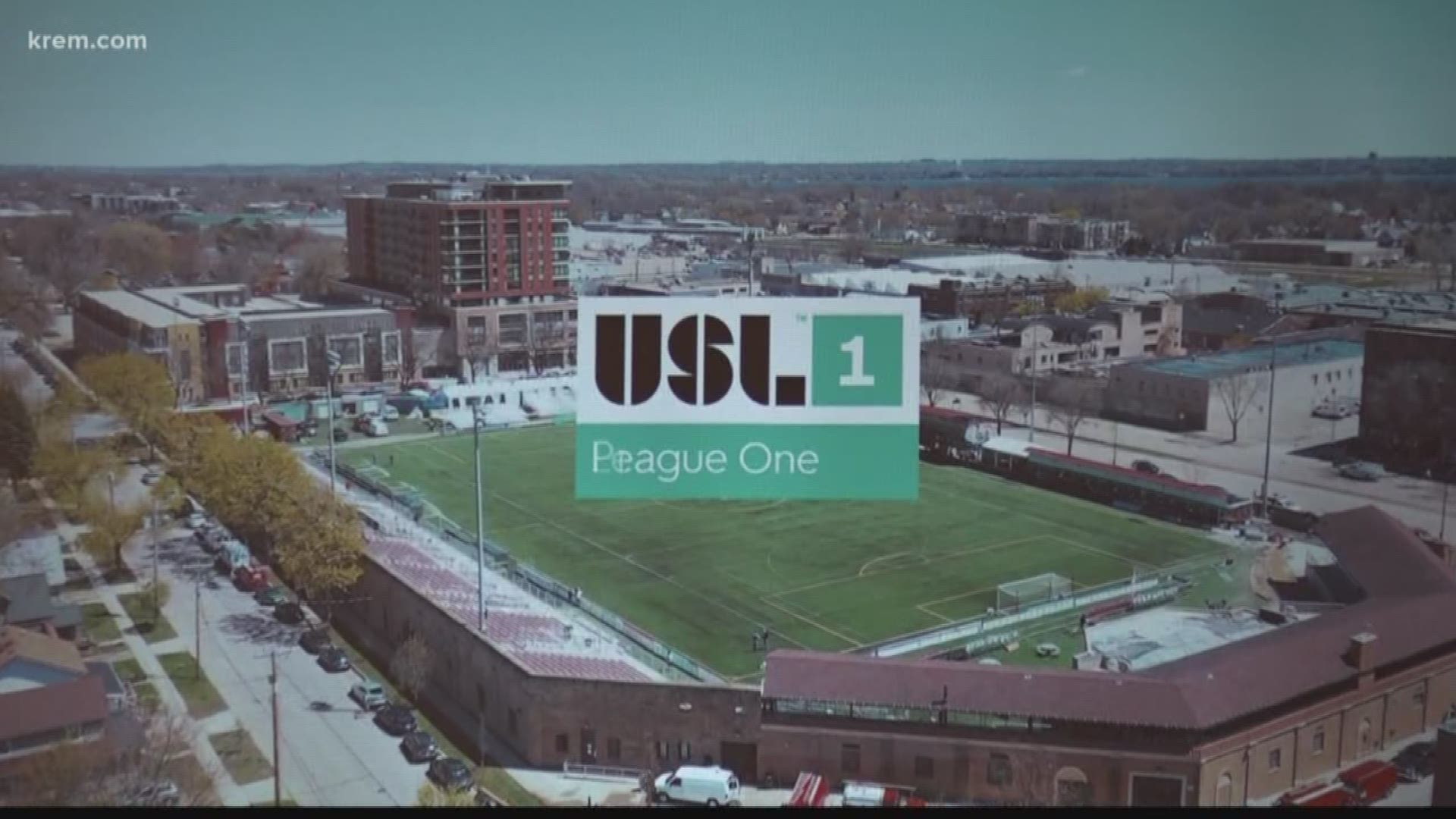 The United Soccer League co-held a press conference discussing the possibilities of using a downtown stadium.