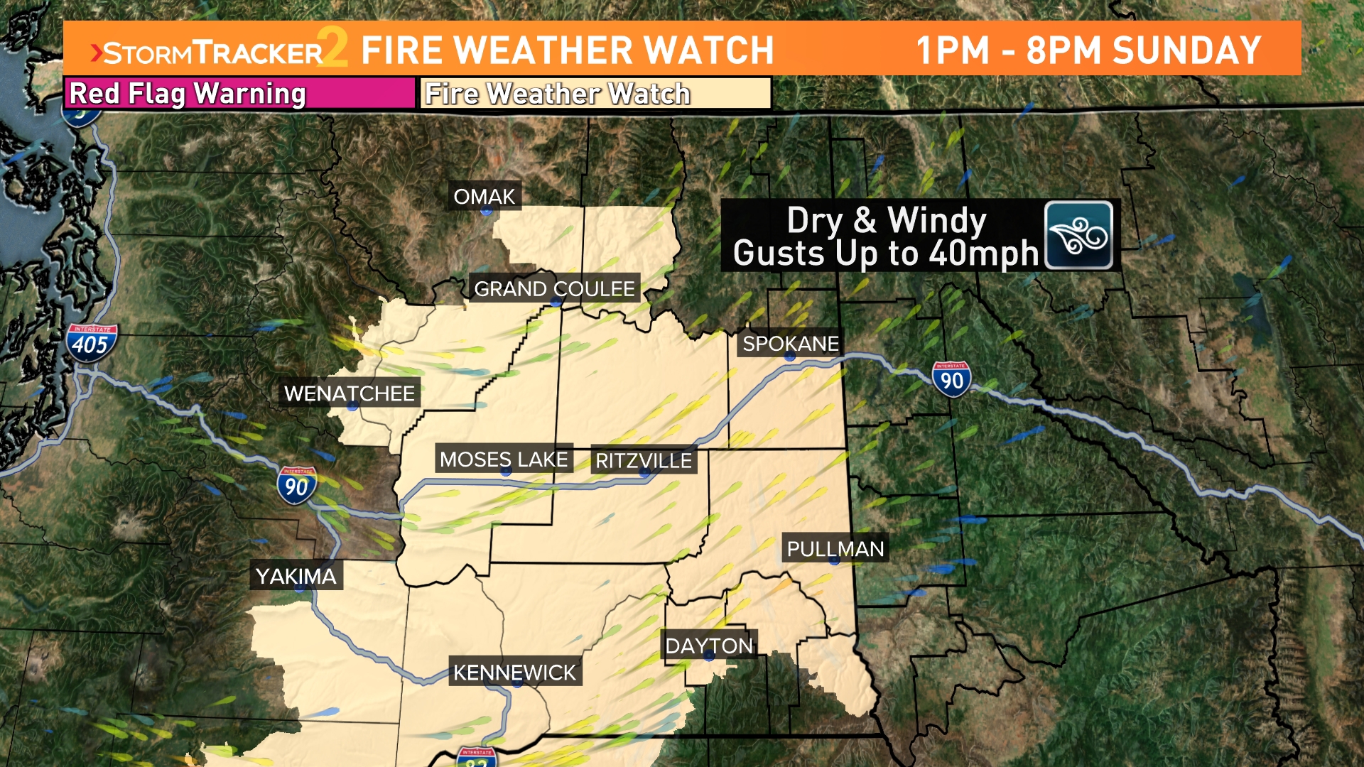 Spokane Weather On Krem In Spokane Krem