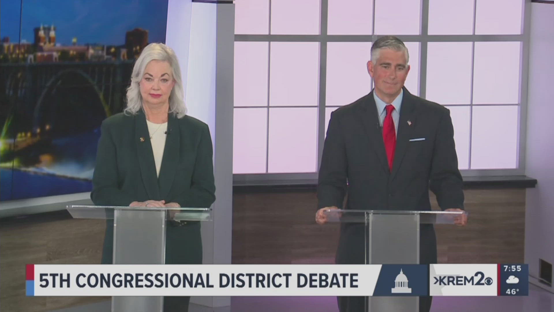 You can watch the full debate on KREM 2+