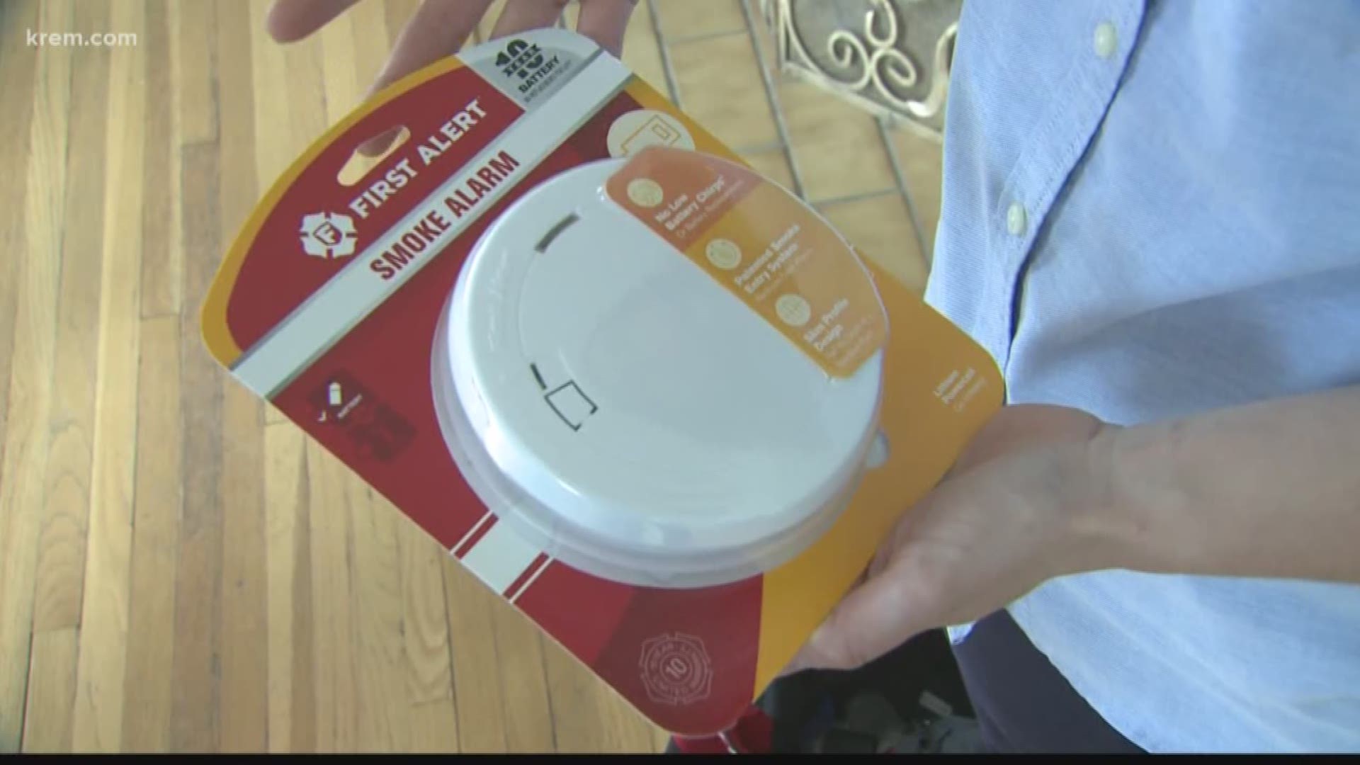 KREM 2 is partnering with the Red Cross and the Spokane fire Department to raise money for the purchase and installation of smoke alarms.