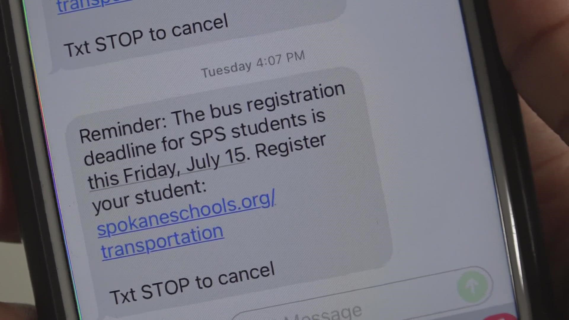 Some Spokane Public School district parents are already thinking about the upcoming school year as bus rider registration closes July 15.