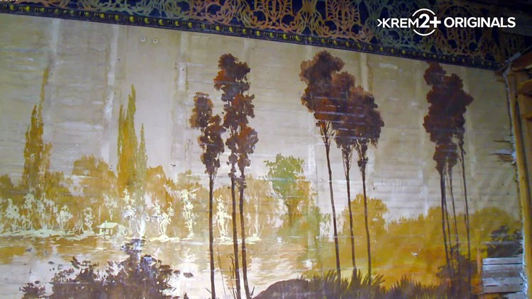 Secret mural found hidden on walls of 115-year-old Okanogan building