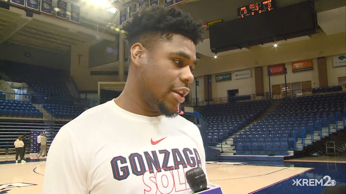 Malachi Smith on his first NCAA Tournament run with Gonzaga