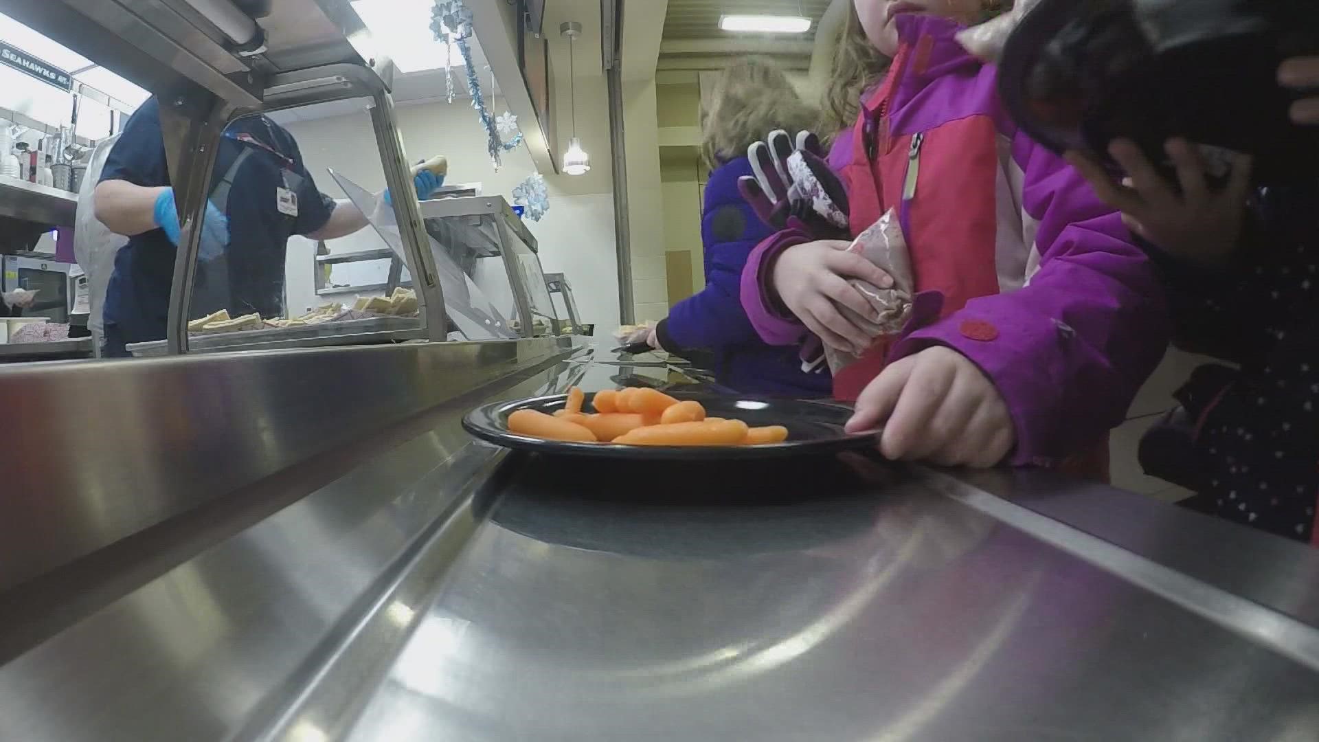 The lunch program started during the pandemic to help provide Spokane children with food. Now, with legislative help, it will be expanded past that.