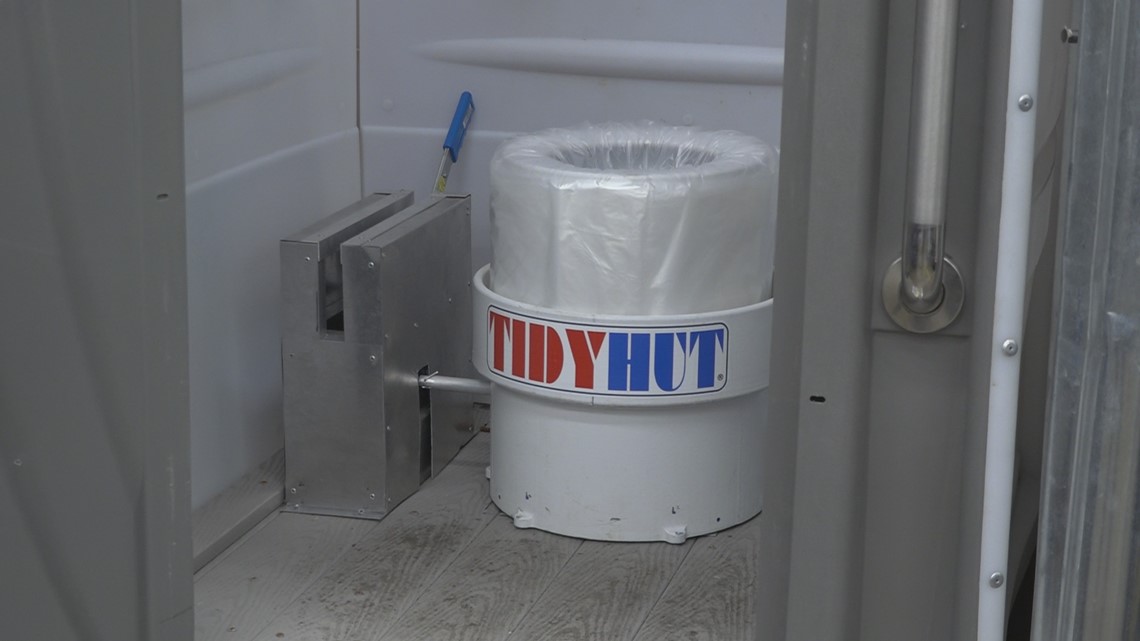 Spokane man reinvents portable toilet with "Tidy Hut"