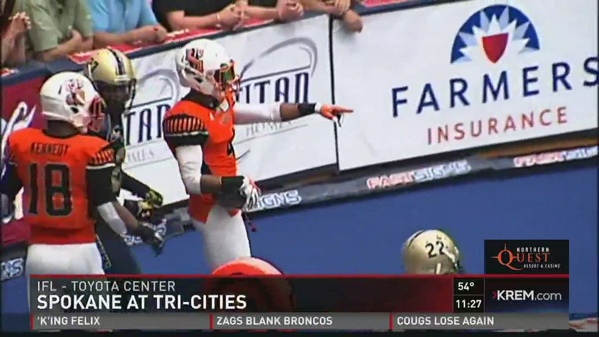 The Spokane Empire extend their winning streak to four games beating the Tri-Cities Fever in Kennewick, Saturday night.