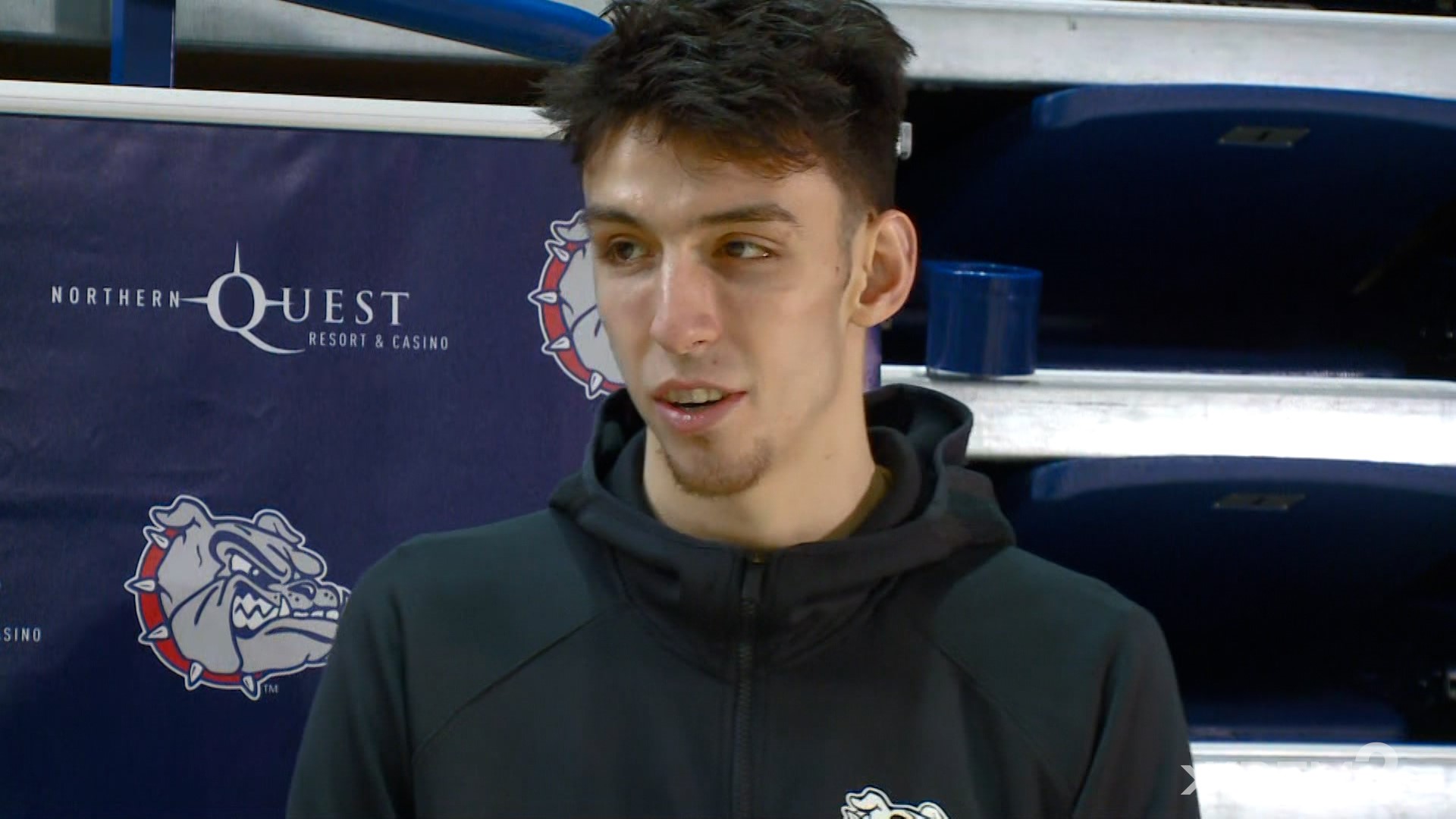 The Gonzaga Men's Basketball team talks about the NCAA Tournament on Selection Sunday. Hear from Chet Holmgren, Drew Timme, Andrew Nembhard, Coach Mark Few, and more