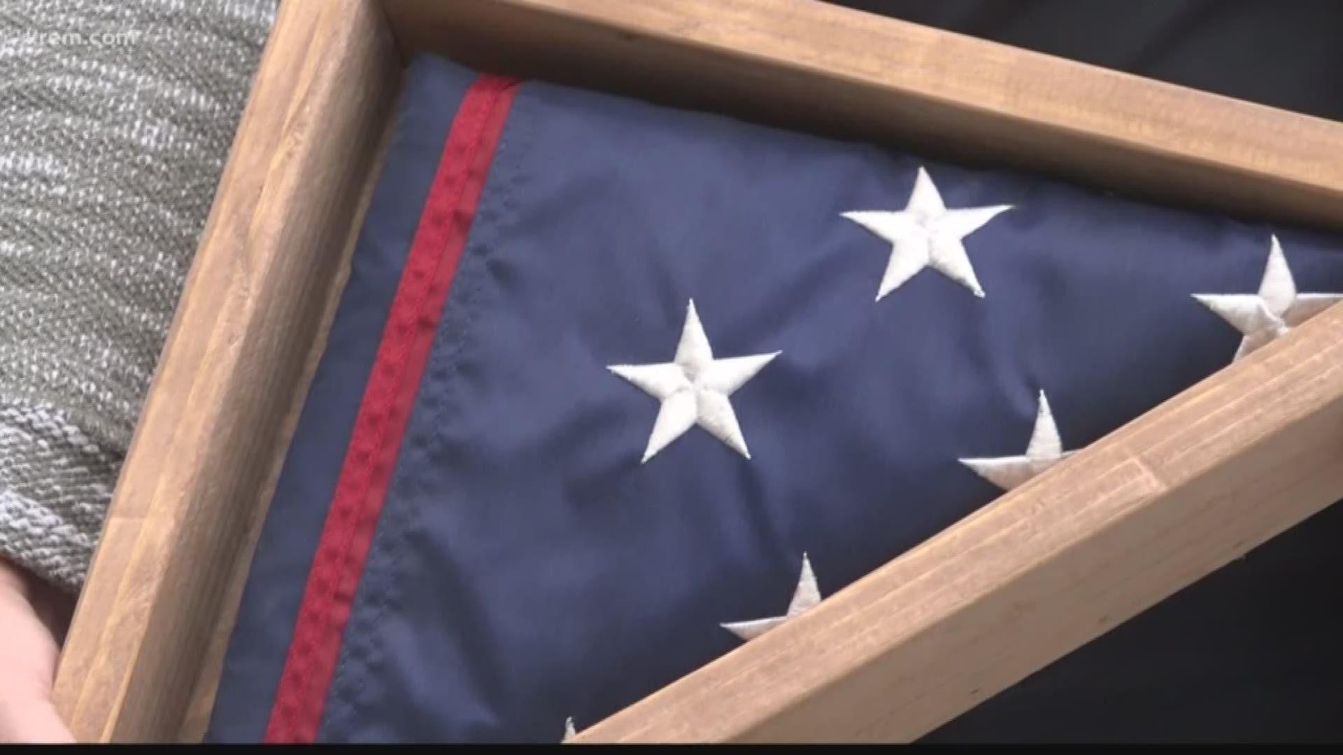 Chewelah man recovers lost flag of late veteran grandfather