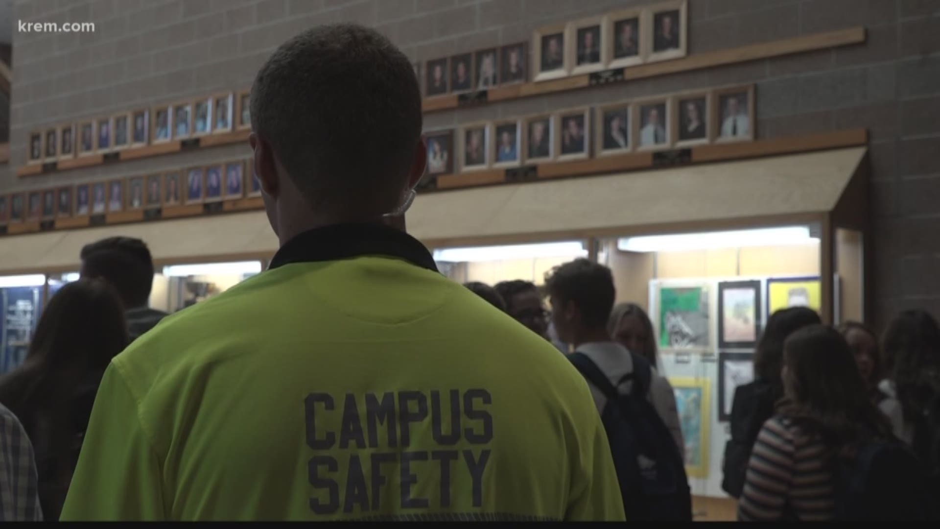 KREM's Shayna Waltower met with the new campus safety officers at Coeur d'Alene schools for the 2019-20 school year.