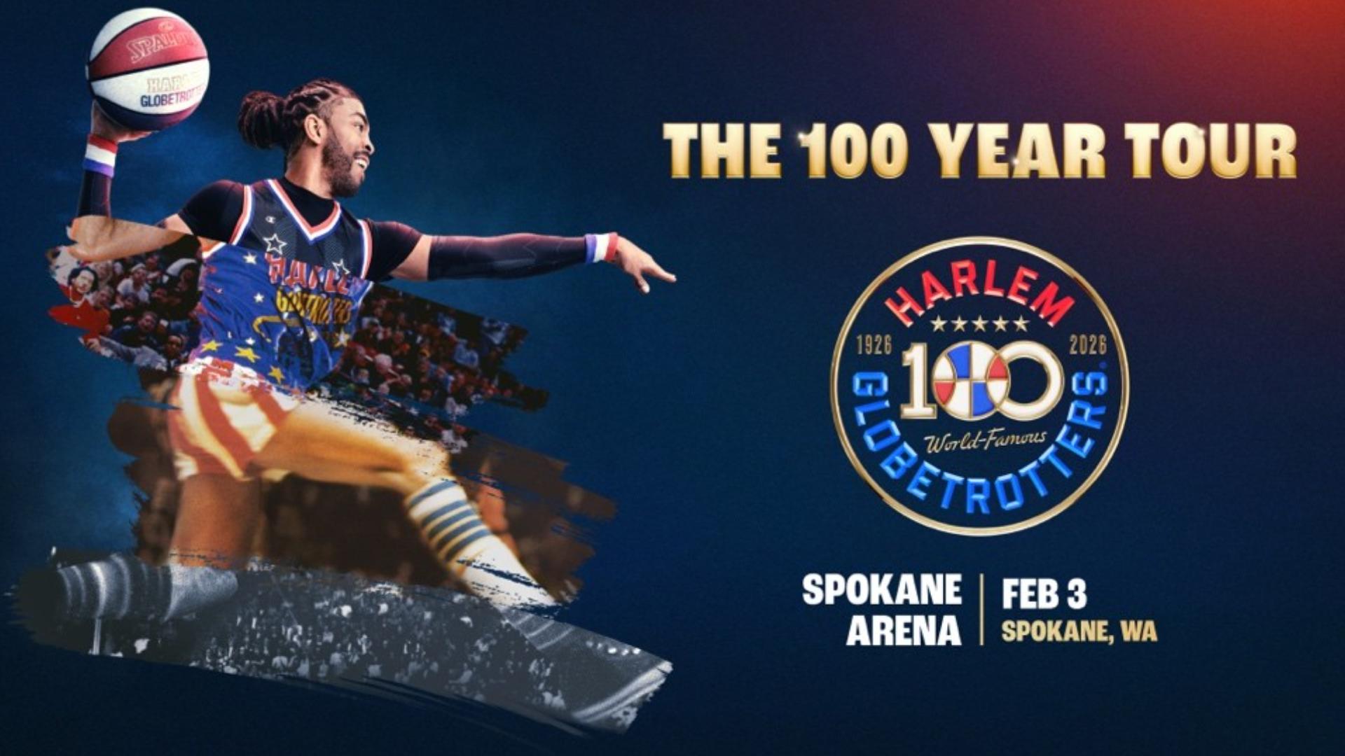 Harlem Globetrotters 100 Year Tour Hits Spokane In Feb 2026 Krem harlem-globetrotters-100-year-tour-hits-spokane-in-feb-2026-krem
