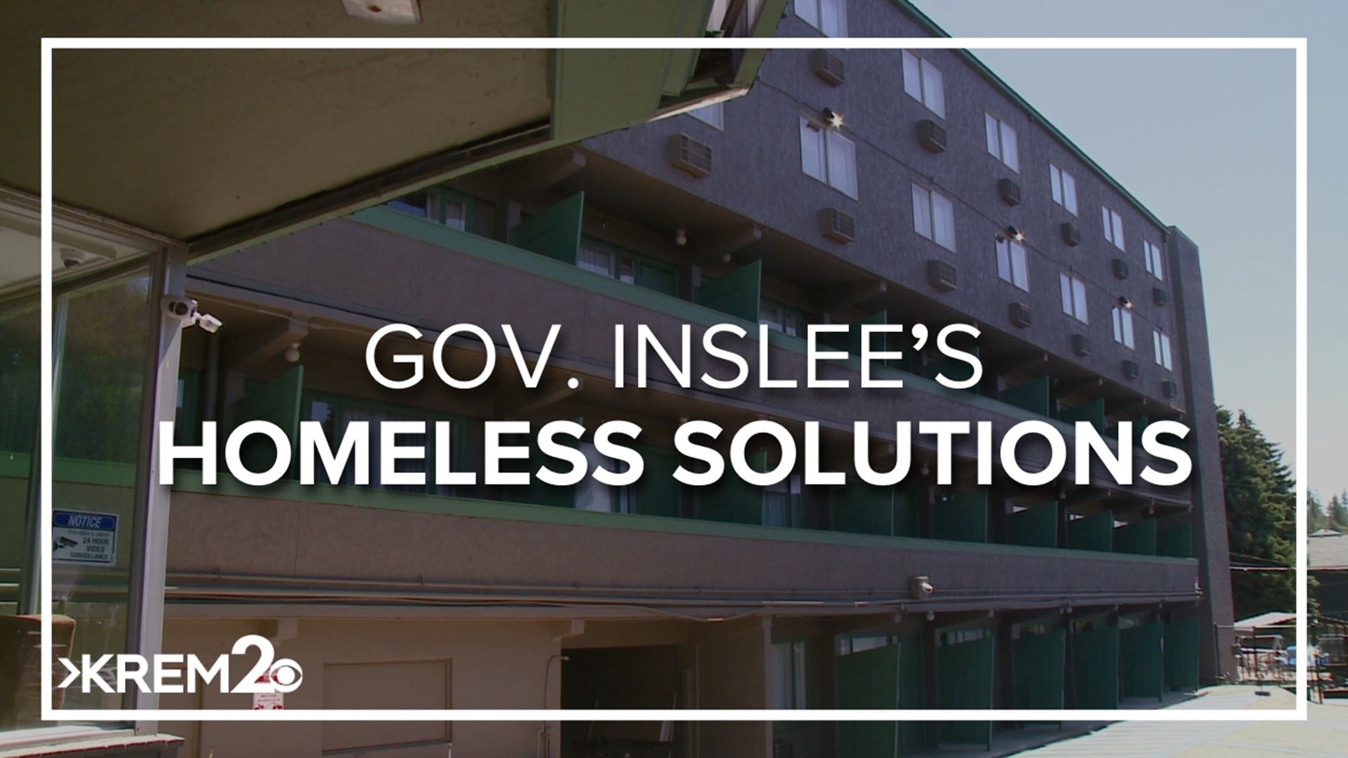 Inslee says the state has cleared 30 homeless encampments and plans to budget an additional $100 million to maintain the Rapid Capital Housing Acquisition Fund.