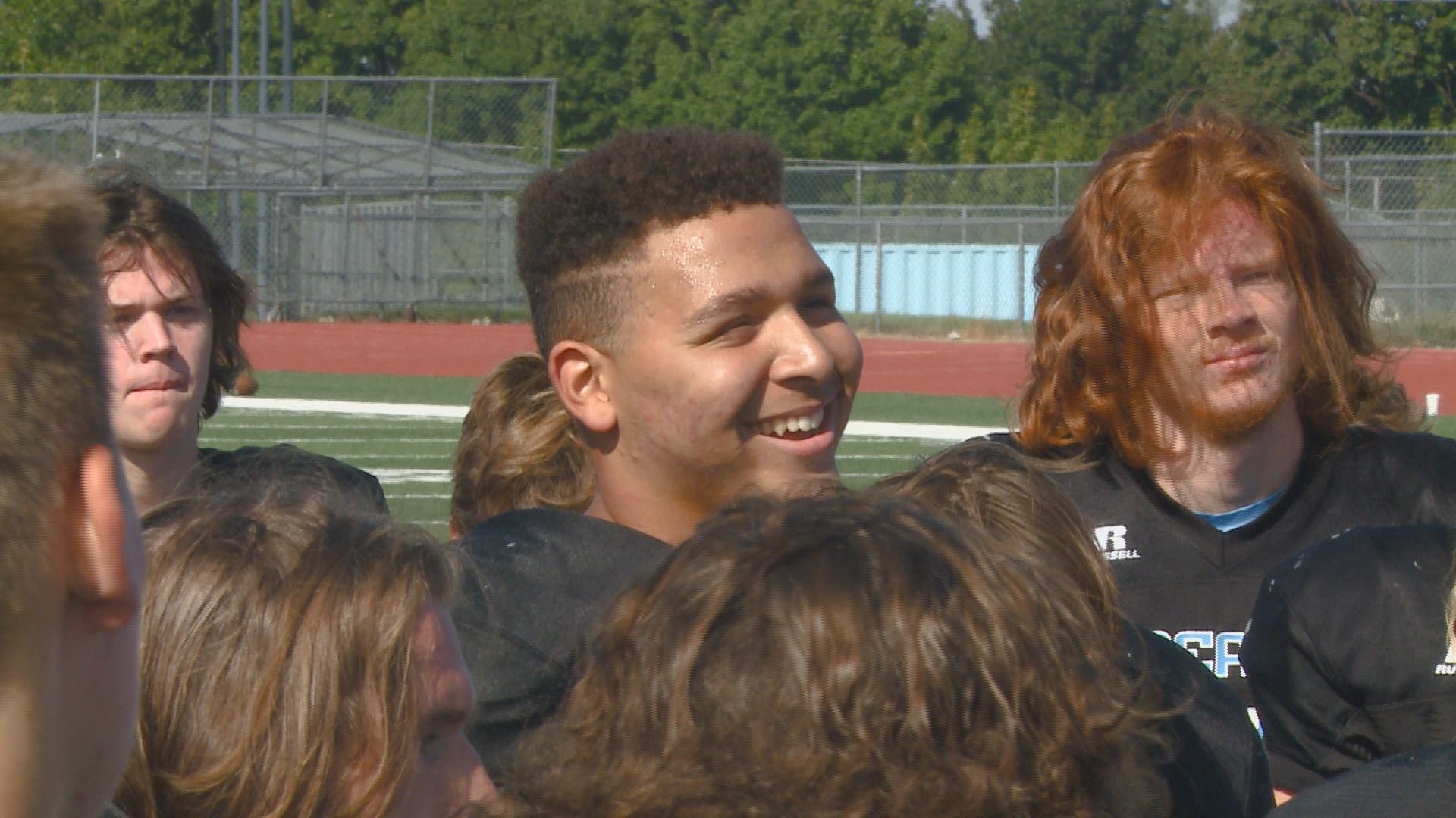 Brandon will play football this fall with a prosthetic leg and hopes to play it much longer than that.