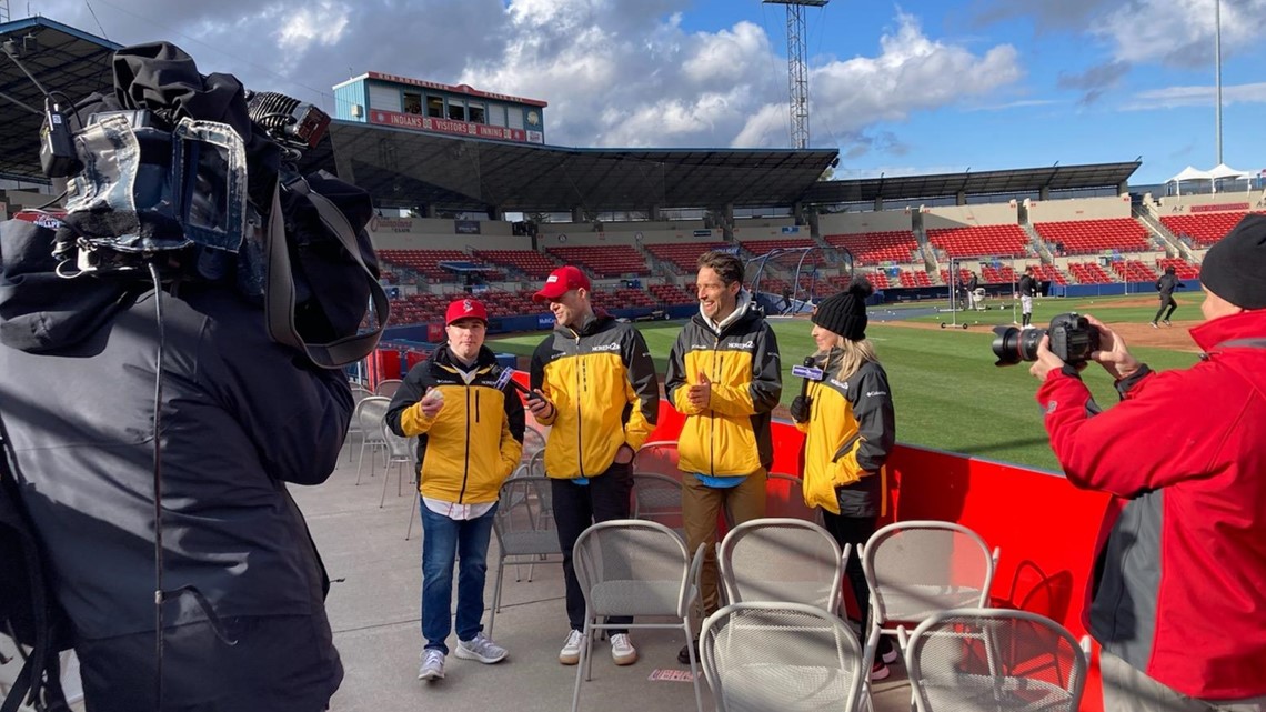 Photos of the Spokane Indians opening day win over the Eugene Emeralds at  Avista Stadium on Apr. 11, 2023, Spokane, The Pacific Northwest Inlander