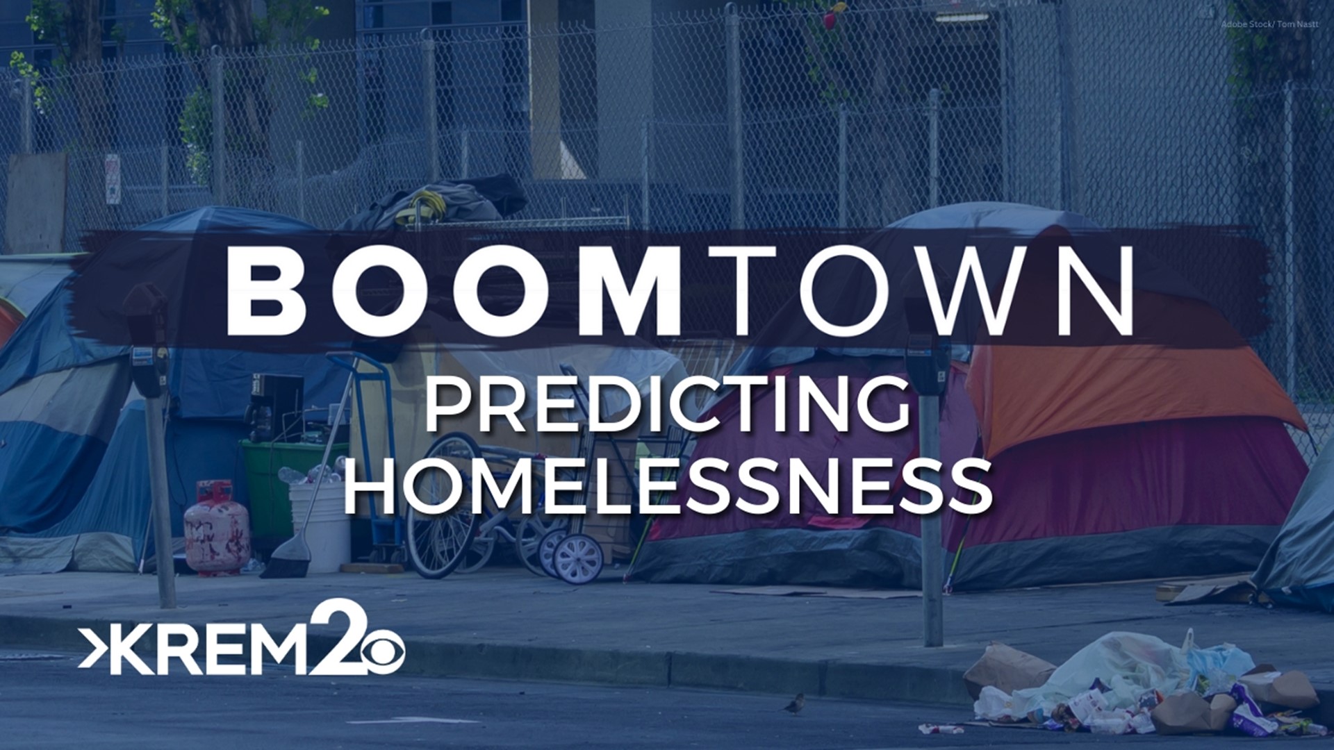 A data scientist at Eastern Washington University is using data to help predict when a person might be at risk of homelessness.