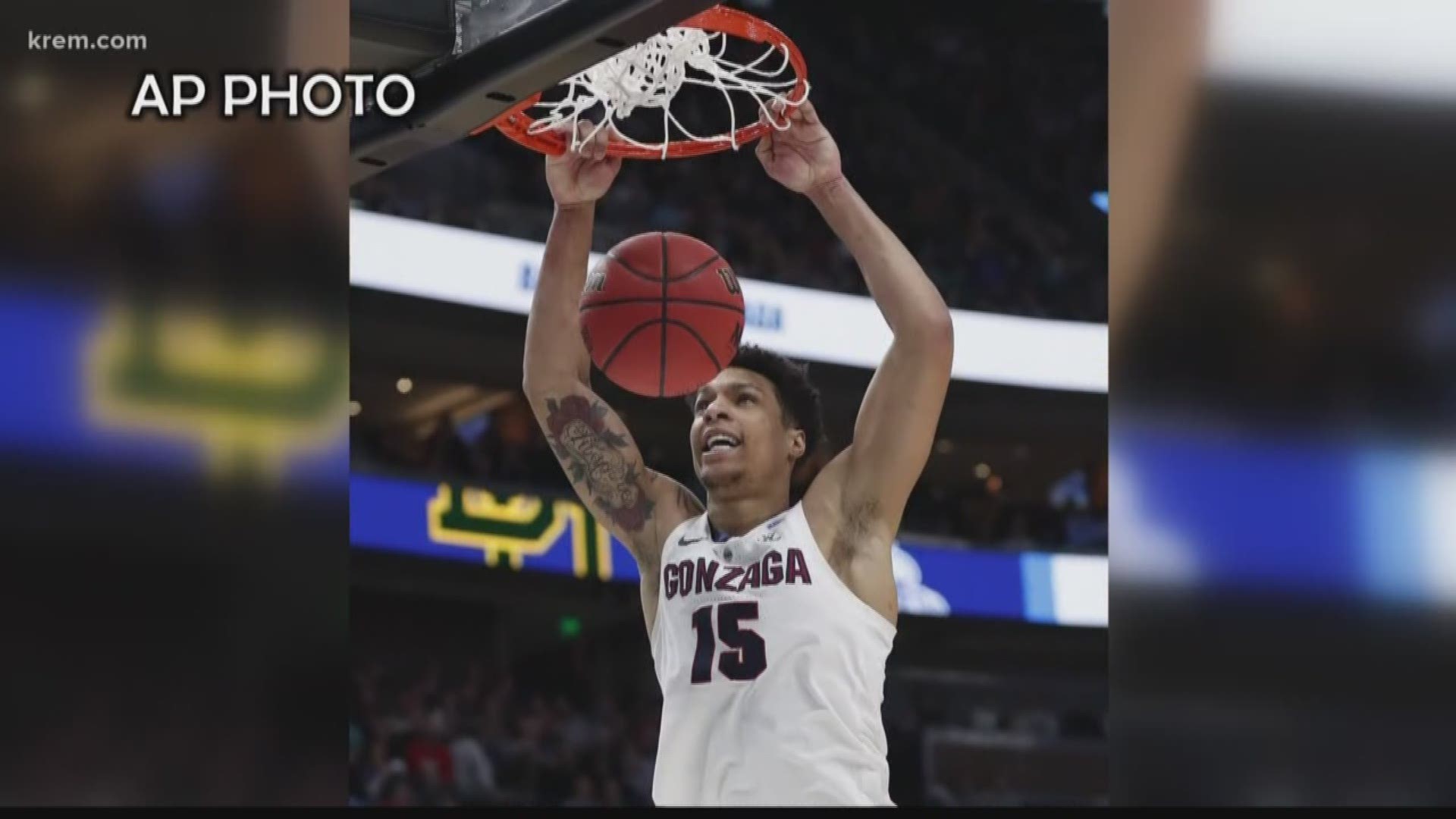 Brandon Clarke shuts down Baylor