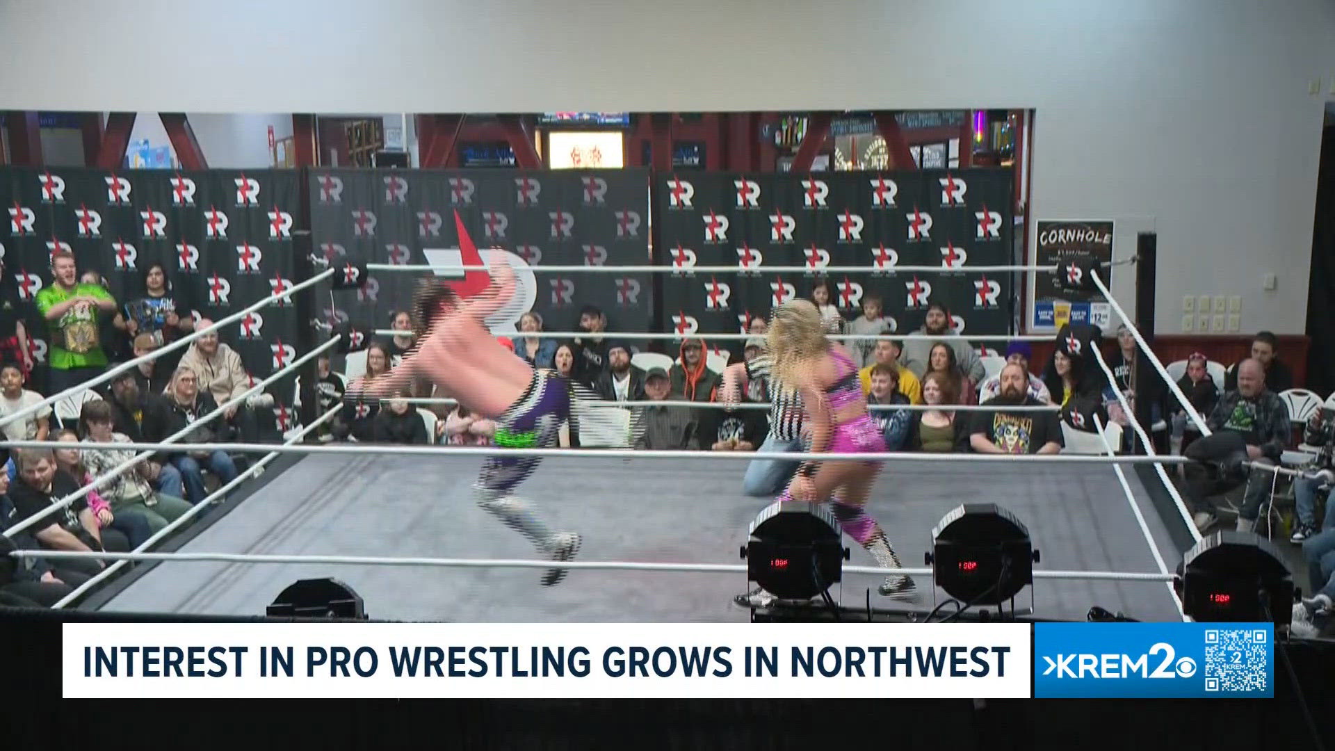 Interest in pro-wrestling is growing in Spokane | krem.com
