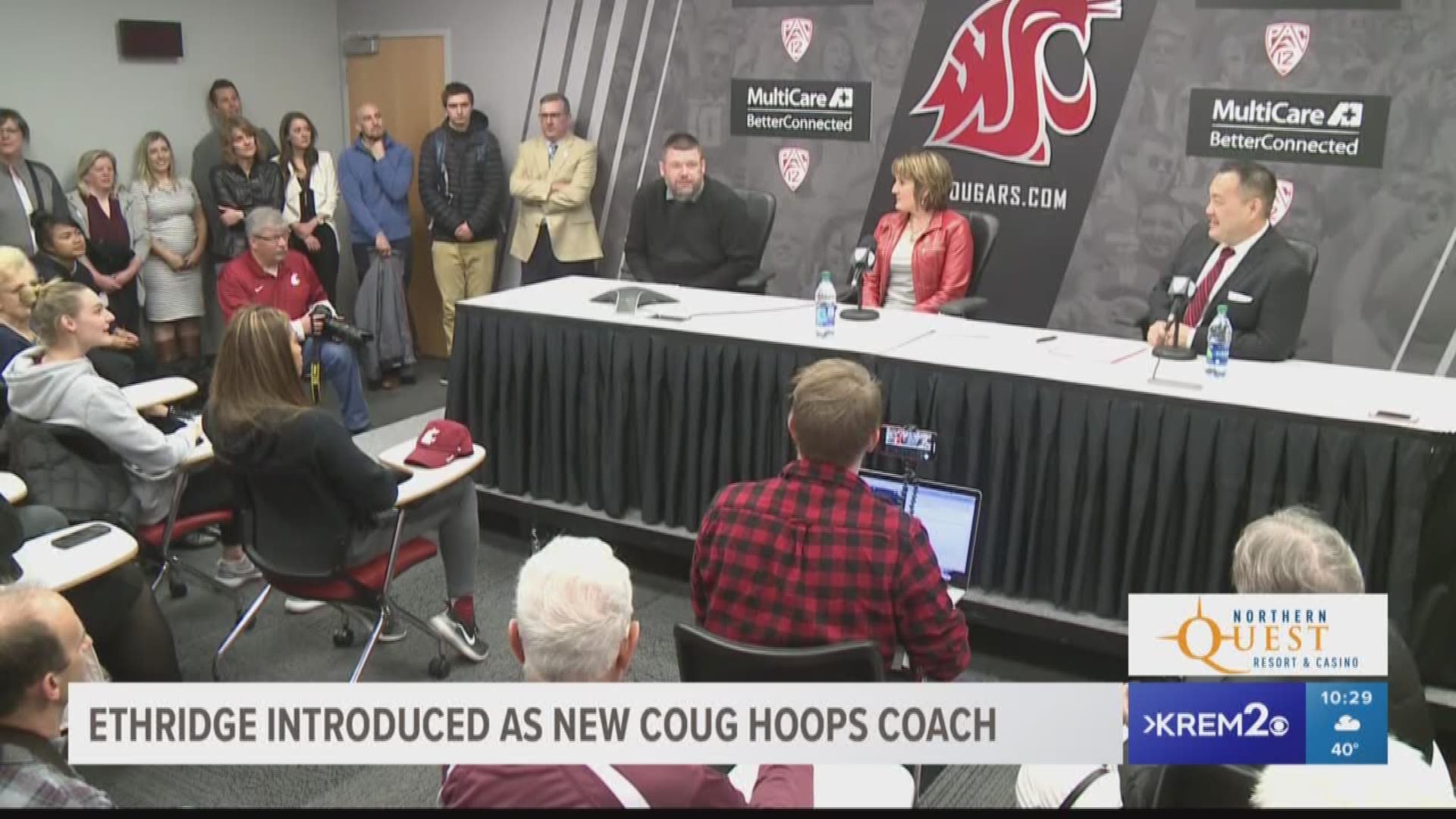 Ethridge brings a Hall of Fame resume to Pullman after spending the last four seasons at Northern Colorado. (4-17-2018)