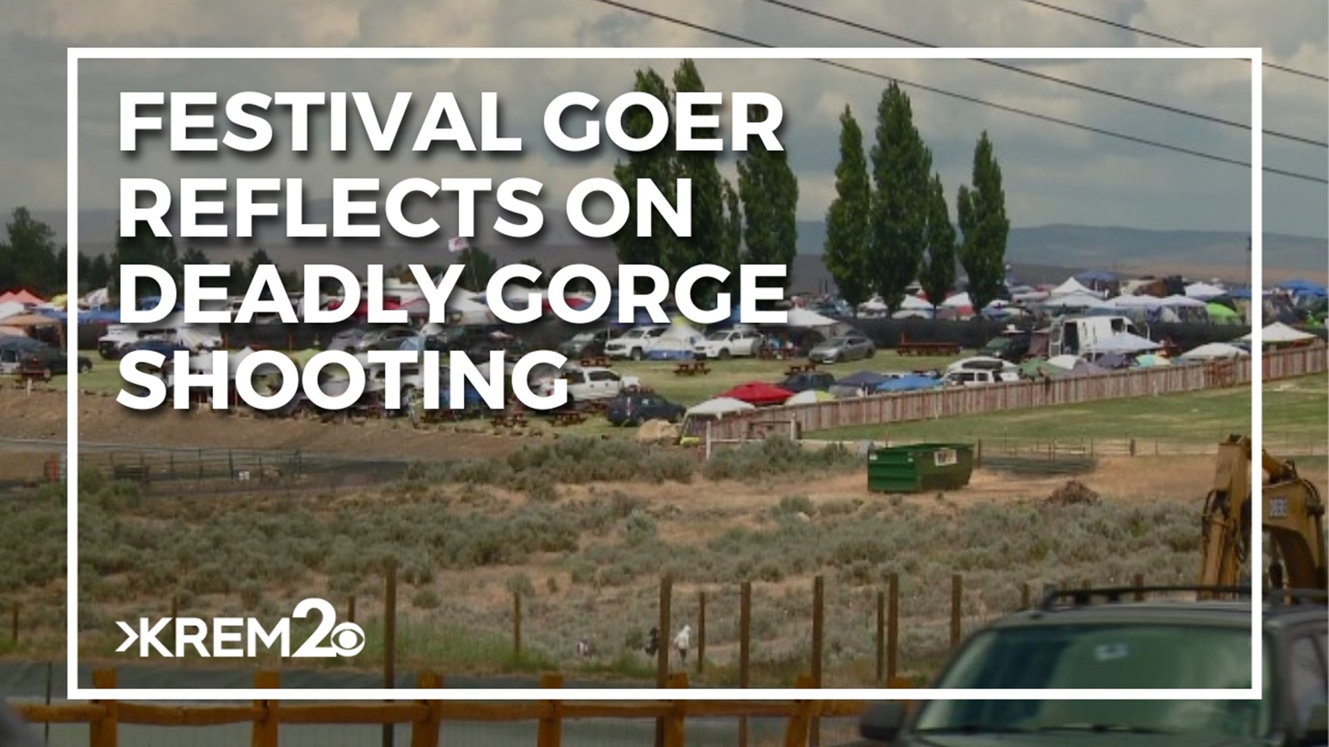 Saturday night at the Gorge, Beyond Wonderland attendee Garrett said he came face-to-face with the suspected shooter and tried to help victims.